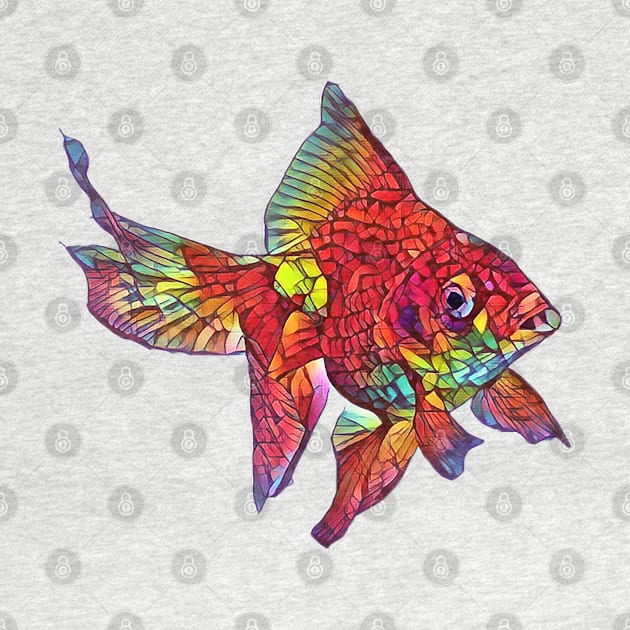 Colorful Fish Design by Sanzida Design